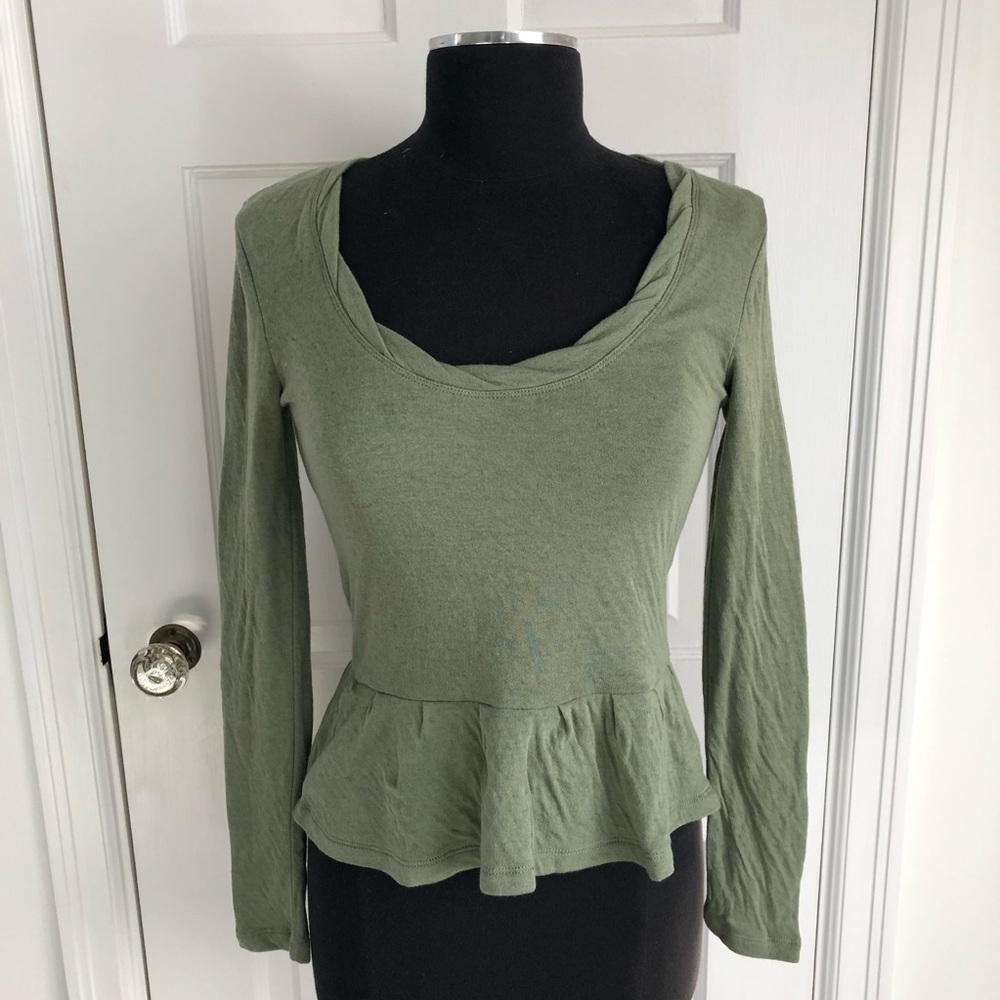 Free People Peplum Top